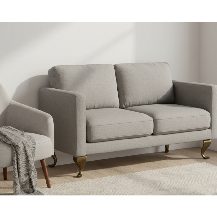 Picior pentru mobilier Sigma, finisaj alama antichizata, H:150 mm [5]