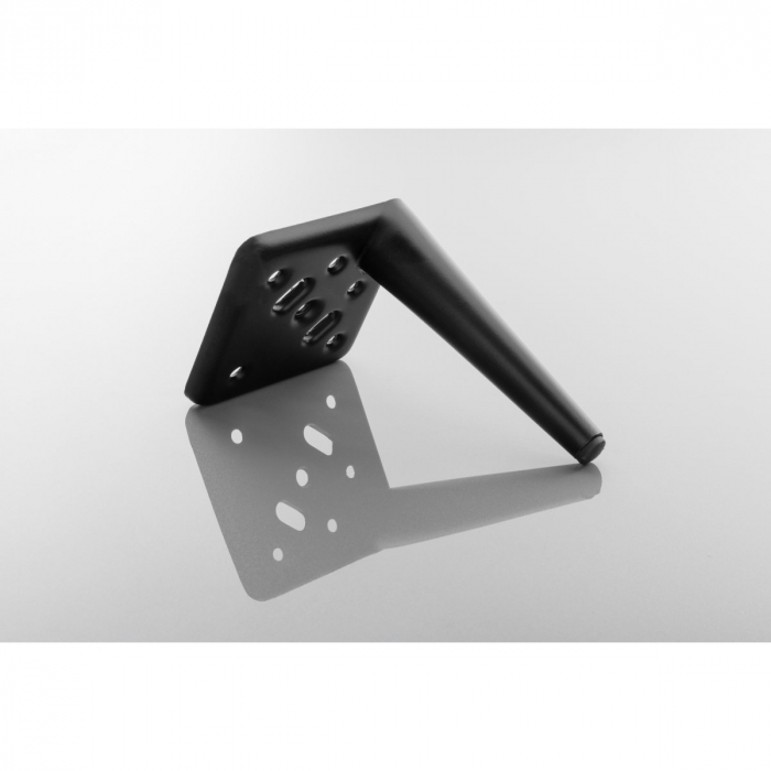 Picior pentru mobilier Square, finisaj negru mat GT, H:150 mm [4]