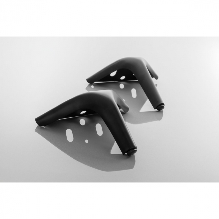 Picior pentru mobilier Stabilis, finisaj negru mat GT, H:150 mm [4]