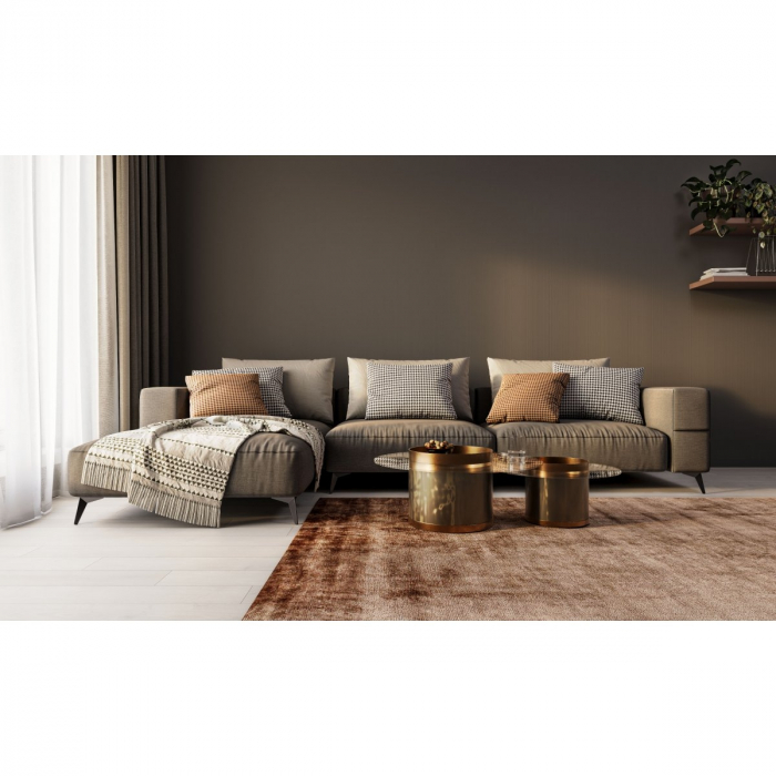 Picior pentru mobilier Star, finisaj negru mat GT, H:135 mm [2]