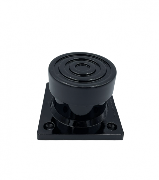 Picior SDF cilindric reglabil pentru mobilier, finisaj negru, H:50 mm [5]