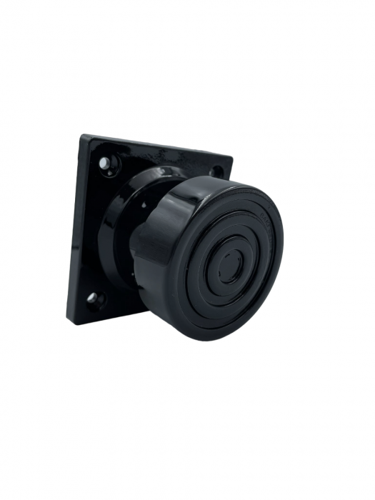 Picior SDF cilindric reglabil pentru mobilier, finisaj negru, H:50 mm [3]