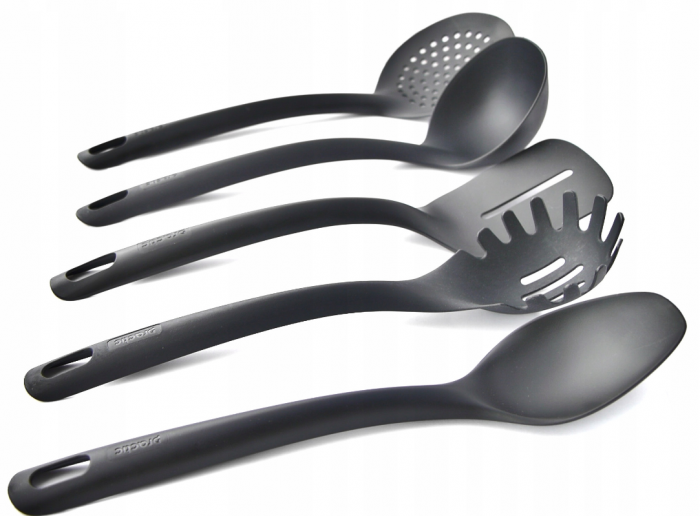 Polonic pentru gatit Handy, negru [8]