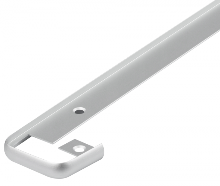 Prelungire blat 38 mm, finisaj aluminiu, L:920 mm [2]