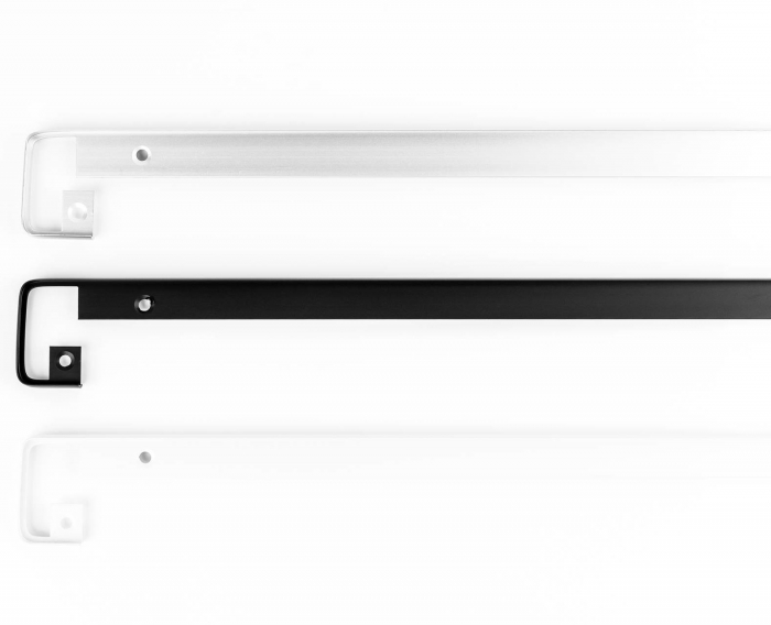 Prelungire blat 38 mm, finisaj aluminiu, L:920 mm [5]