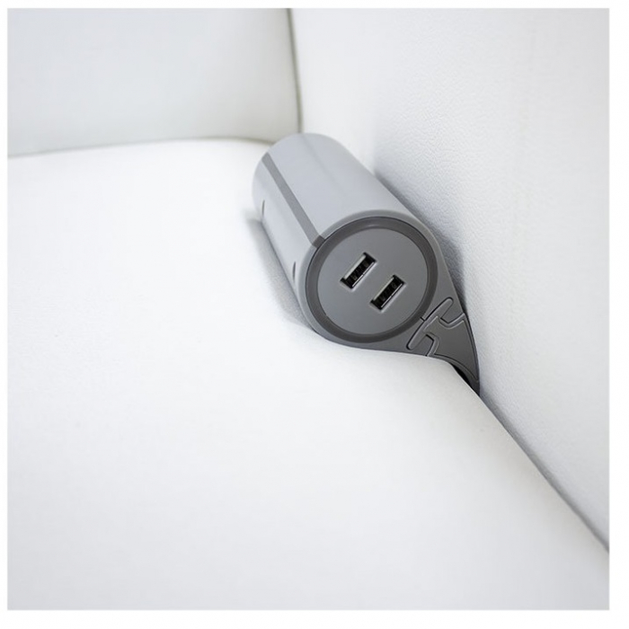 Priza electrica Sofa Box, 1x Schuko si 2x USB [3]
