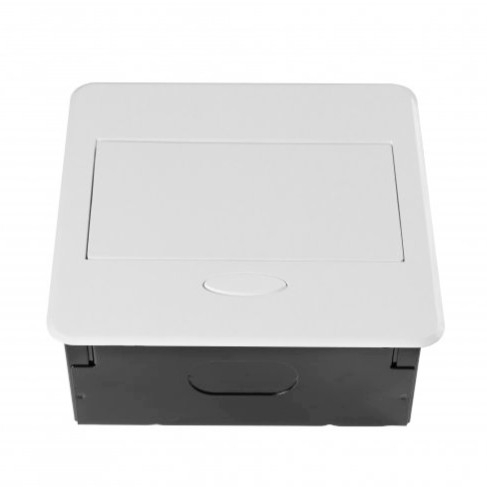 Priza incorporabila in blat Avaro, cu o priza Schuko si port incarcare USB A+C, finisaj alb [3]