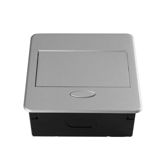 Priză încorporabilă în blat Avaro GTV, 1 priză Schuko, USB A + C, aluminiu [2]