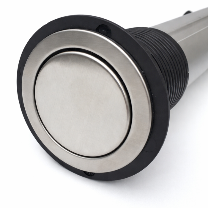 Priză încorporabilă în blat Design Light Lift Box, 3 prize Schuko, inox [4]