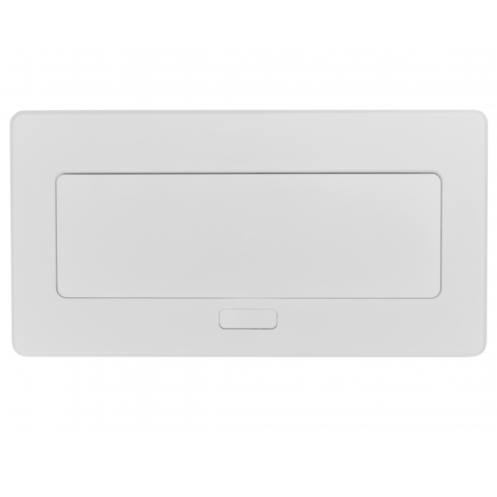 Priza incorporabila in blat Multi Soft, cu 2 prize Schuko, 2 porturi incarcare USB tip A + C, 1 port HDMI si 1 port RJ45, finisaj alb [3]