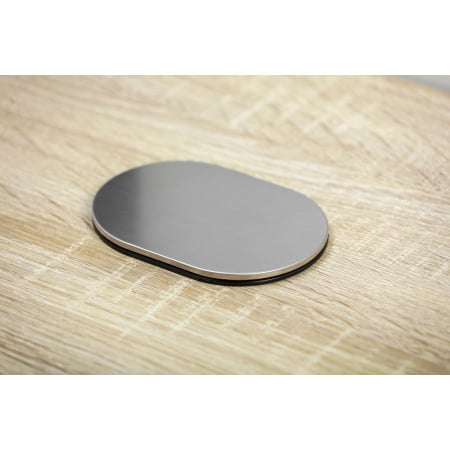 Priza incorporabila in blat Slide, cu o priza Schuko si port incarcare USB tip A+C, finisaj otel inoxidabil [6]