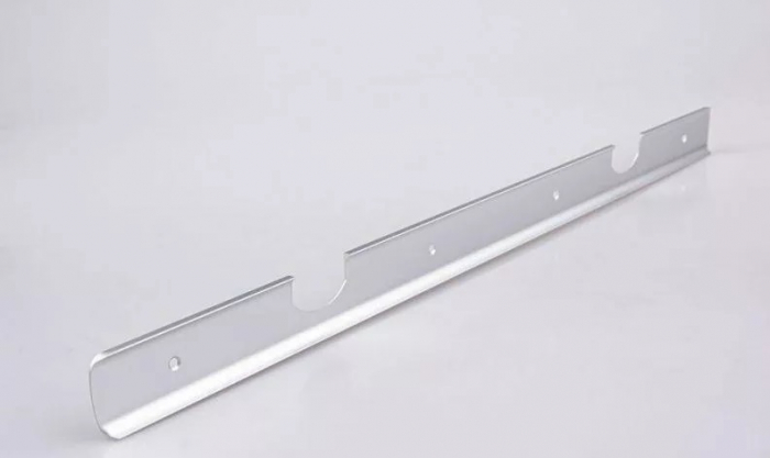 Profil aluminiu imbinare blat bucatarie 28, finisaj aluminiu, L:600 mm [4]