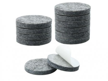 Protectie pasla autoadeziva pentru pardoseala, rotunda D 20 mm, gri, set 28 buc [3]