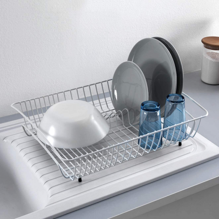 Scurgator de vase Big 50 cu picioruse antiderapante, finisaj alb [3]