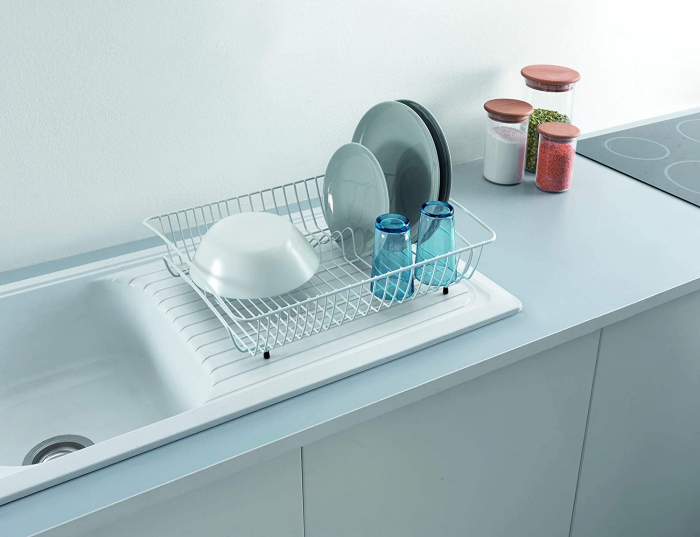 Scurgator de vase Big 50 cu picioruse antiderapante, finisaj alb [4]