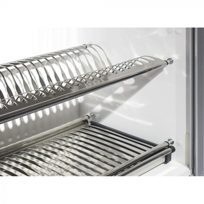 Scurgator din otel inoxidabil pentru vase montabil in dulap de bucatarie cu dimensiune de 800 mm [4]