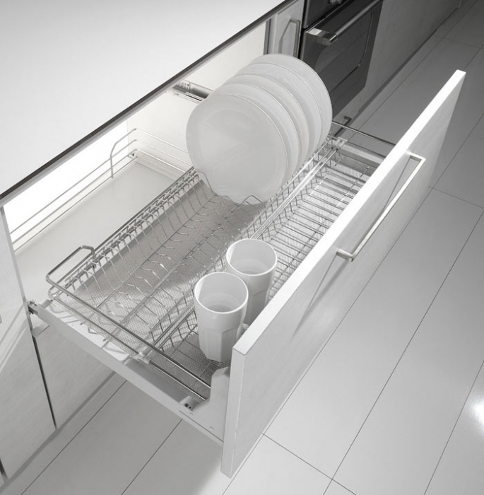 Scurgator pentru vase, tip sertar cu amortizor, pentru latime corp 450 mm [2]