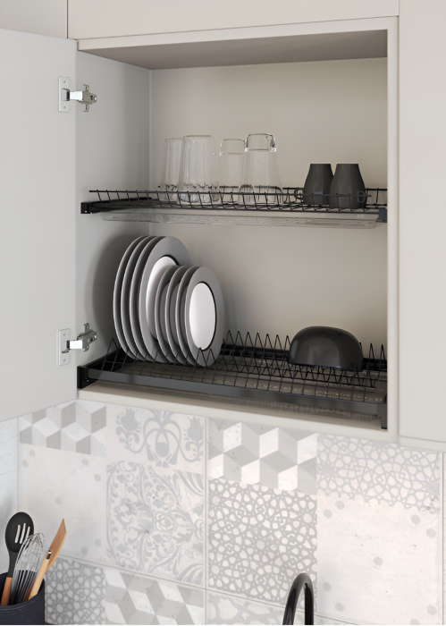 Scurgator pentru vase Variant 3, montabil in dulap de bucatarie cu dimensiune exterioara de 700 mm [2]