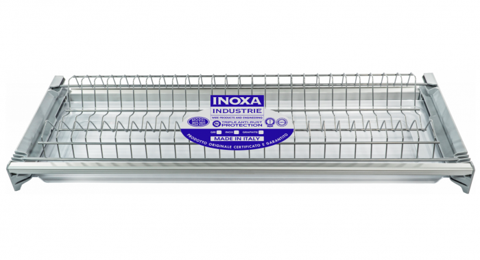 Scurgator, picurator vase, cu doua tavi, model 701, din inox, pentru latime exterioara corp 800 mm, finisaj inox [6]