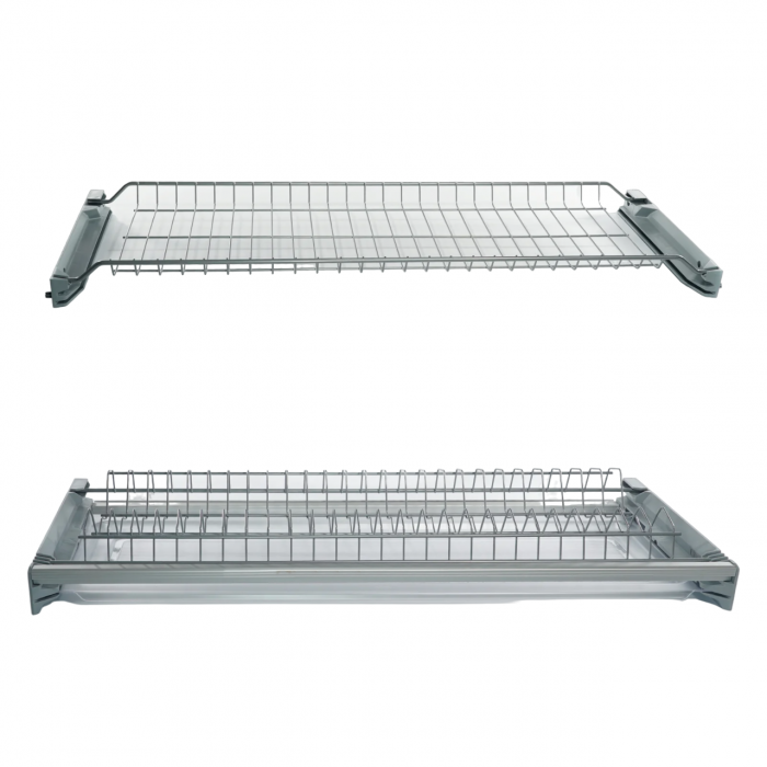 Scurgator, picurator vase, model 701, din otel, pentru latime exterioara corp 800 mm, finisaj gri aluminiu [4]