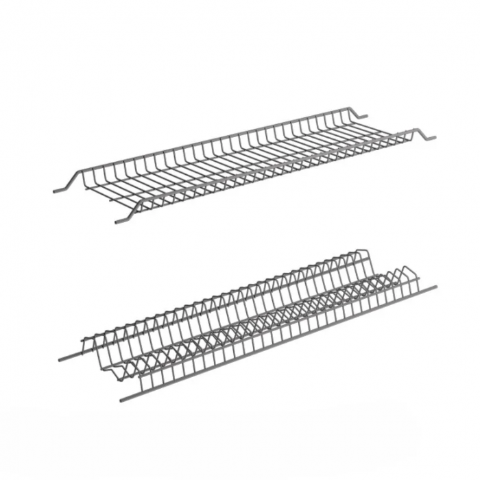 Scurgator, picurator vase, model Orion 701, din otel, pentru latime exterioara corp 700 mm, finisaj grafit [2]
