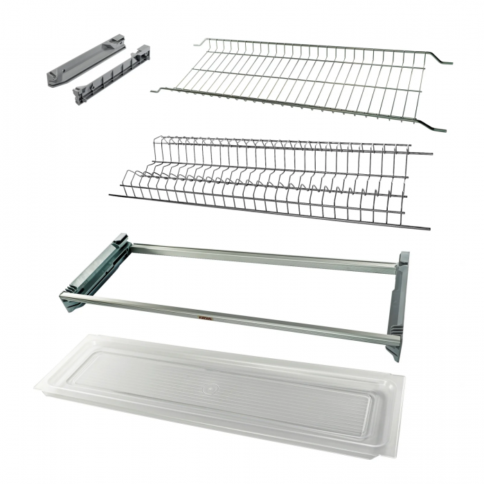 Scurgator, picurator vase, model Orion 701, din otel, pentru latime exterioara corp 700 mm, finisaj grafit [3]