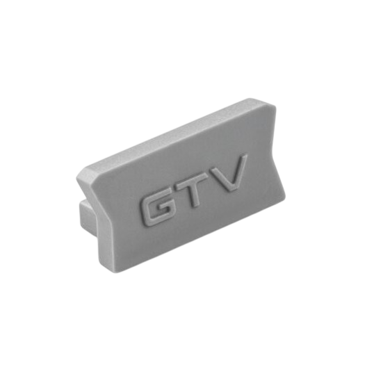 Set 10 capace laterale pentru profil LED aplicat GLAX Mini GTV, gri [2]