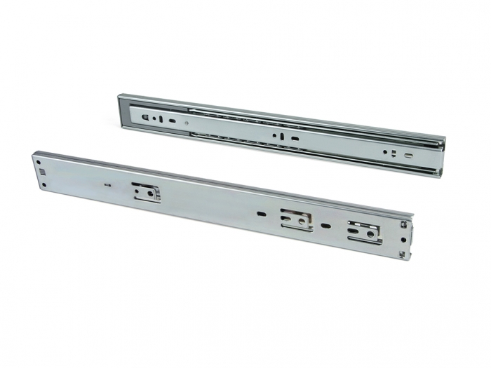 Set 2 glisiere pe bile cu amortizare si extragere totala 450 mm [3]
