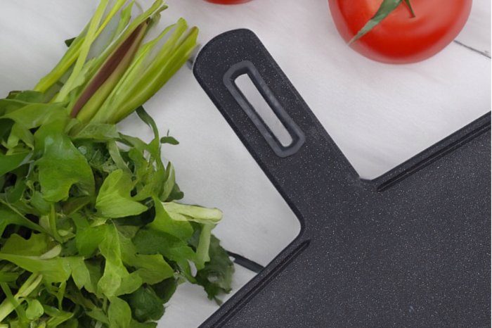Set 2 tocatoare Vegana S, M, cu suport, negru cosmos [5]