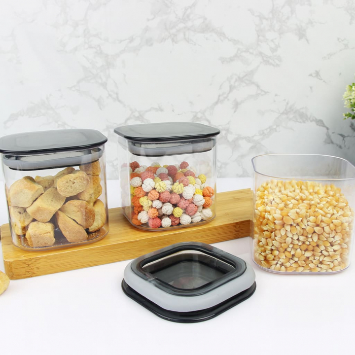 Set 3 bucati de recipiente ermetice pentru alimente, 0.5 l [2]