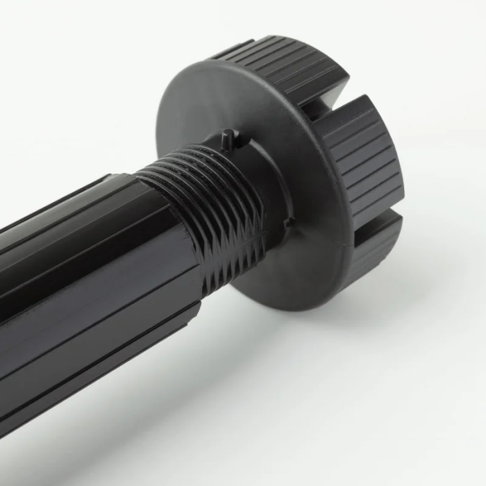 Set 300 picioare cilindrice negre H:100 mm pentru mobilier [3]