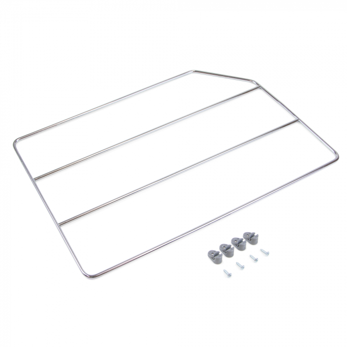 Set 4 separatoare pentru dulapuri si rafturi 8937711, cromate, 500x310 mm [3]