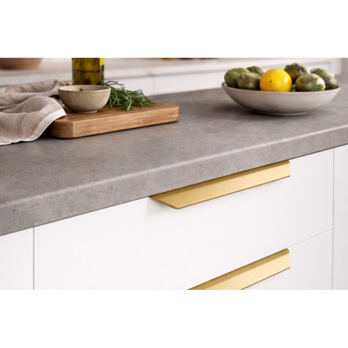 Set 50 bucati manere pentru mobilier Vann, alama shadow periata, L: 200 mm [2]