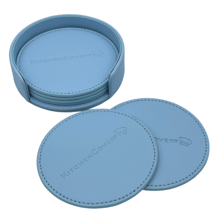 Set 6 suporturi pahare, Kitchen Cover coasters, albastru [2]