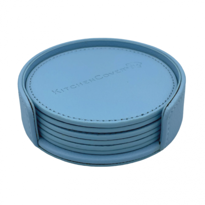 Set 6 suporturi pahare, Kitchen Cover coasters, albastru [7]