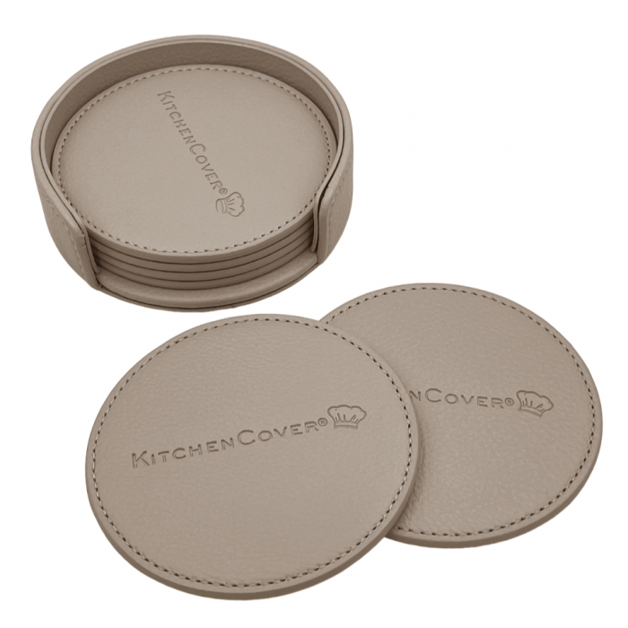 Set 6 suporturi pahare, Kitchen Cover coasters, crem [2]