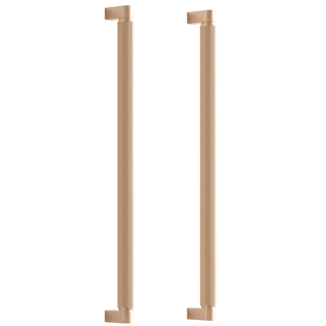 Set manere spatiale double Brooklyn Big, finisaj alama cava periata, L:466 mm [1]