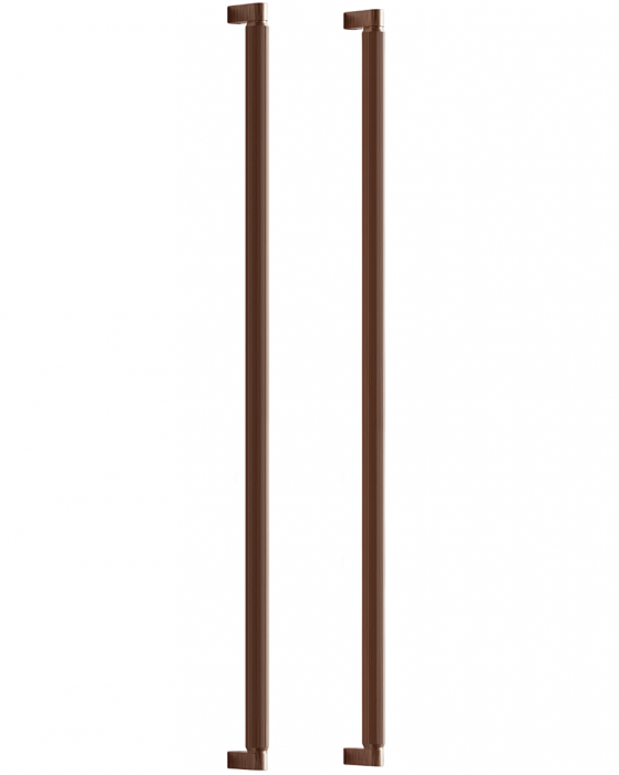 Set manere spatiale double Brooklyn Big, finisaj bronz periat, L:1074 mm [1]