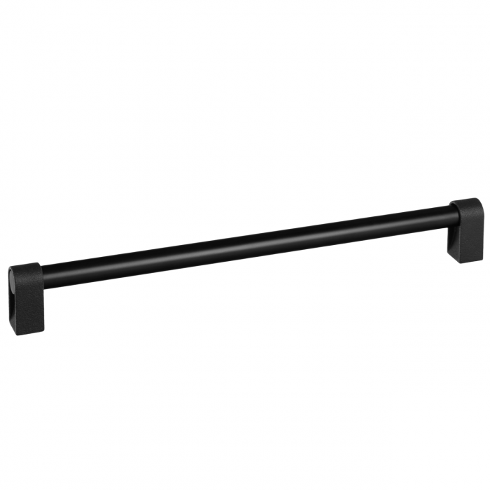 Set manere spatiale double Casey Big, finisaj negru lava texturat / negru mat, L:448 mm [2]
