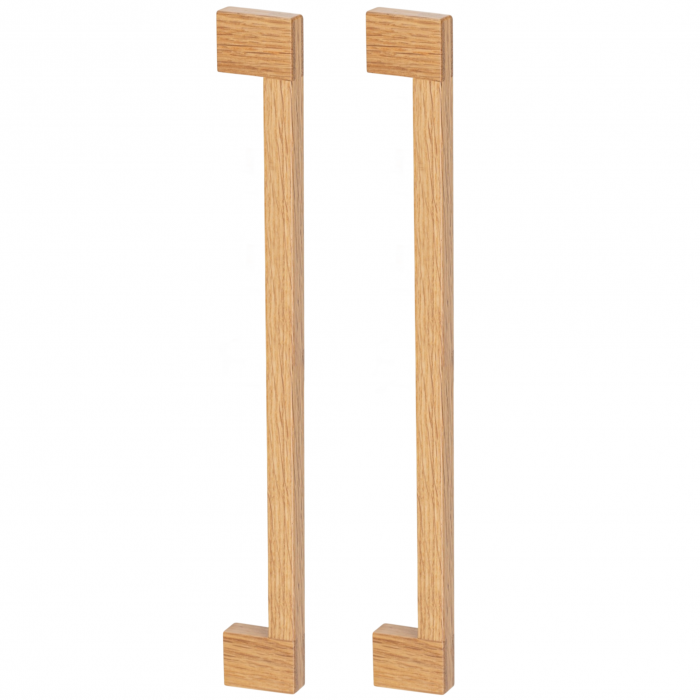 Set manere spatiale double Hako Big, finisaj stejar, L:525 mm [1]