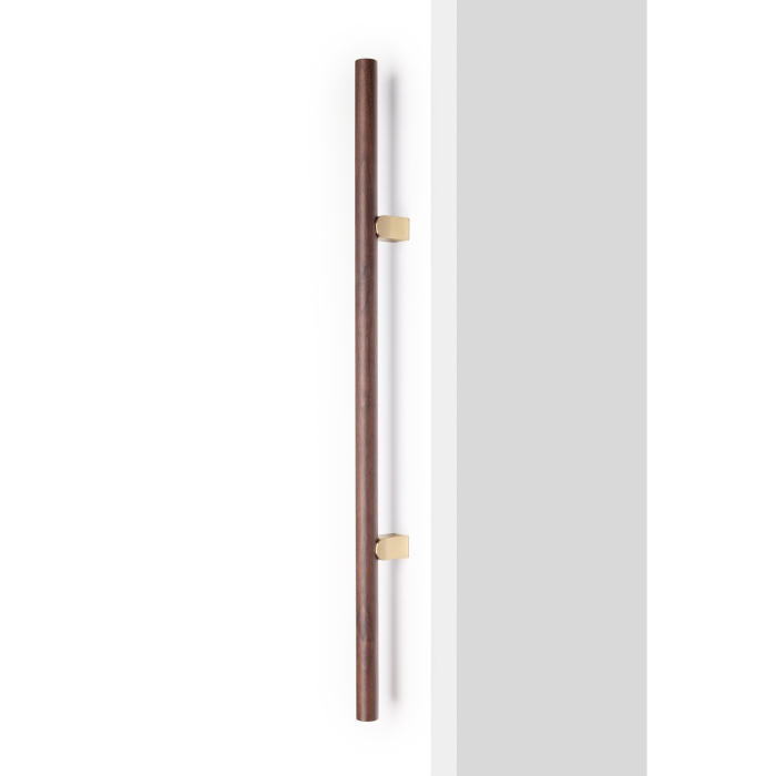 Set manere spatiale double Kumo Wood Big One, finisaj nuc / alama periata, L:1596 mm [3]