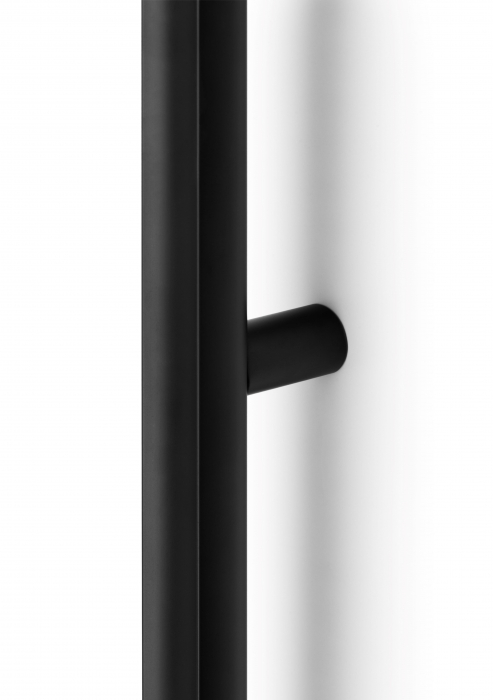 Set manere spatiale double Moon Big, finisaj negru periat, L:1096 mm [3]