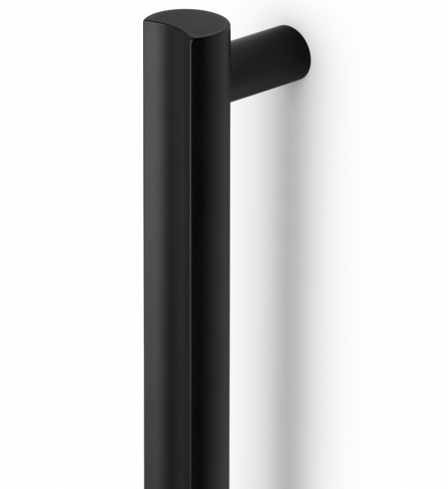 Set manere spatiale double Moon Big, finisaj negru periat, L:1096 mm [2]