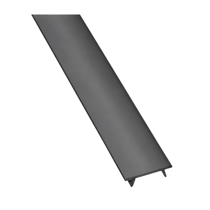 Set profil LED aplicat Glax Mini GTV, din aluminiu, alb, cu dispersor negru, 3 m [3]