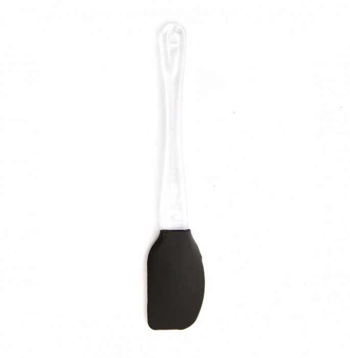 Spatula din silicon pentru bucatarie, antracit, 0.7×4.8×24.8 cm [3]