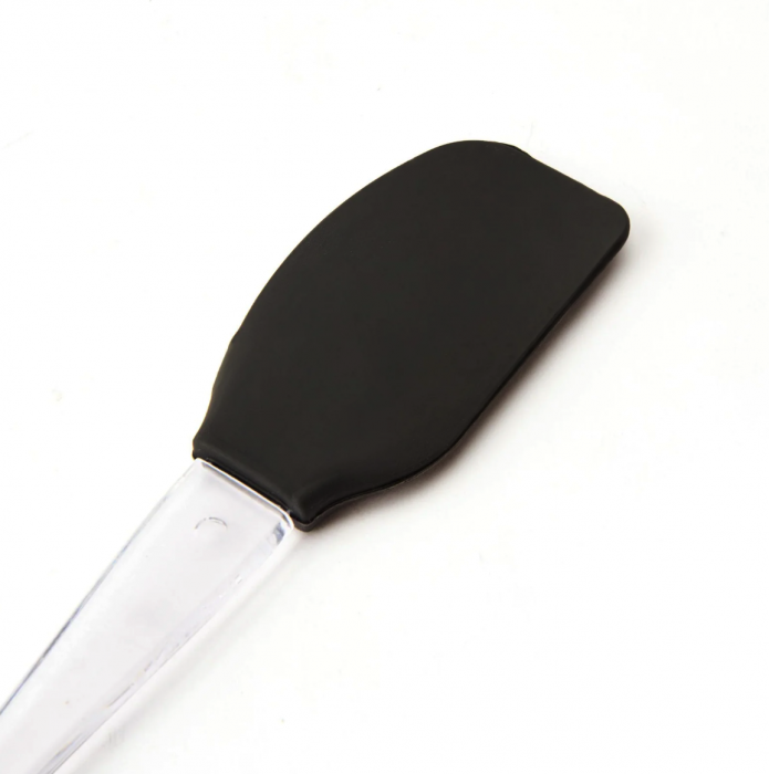 Spatula din silicon pentru bucatarie, antracit, 0.7×4.8×24.8 cm [2]