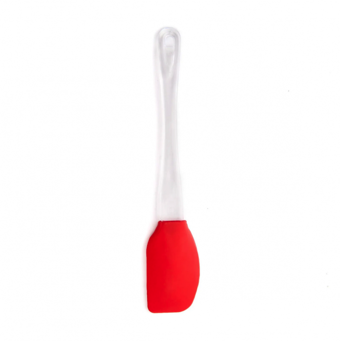 Spatula din silicon pentru bucatarie, rosie, 0.7×4.8×24.8 cm [3]