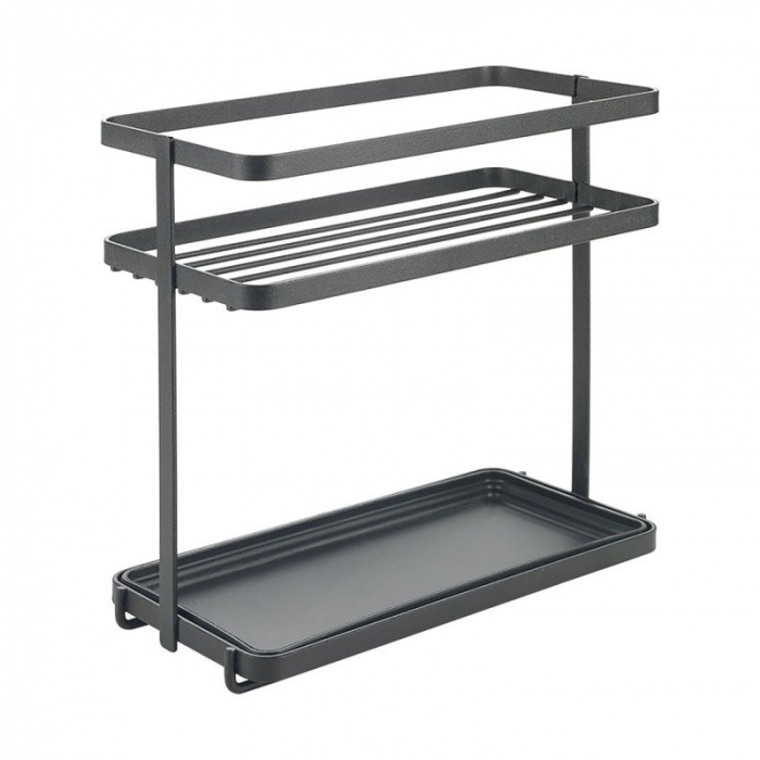 Stativ cu tavita si doua etaje pentru condimente Tokyo Lava 23*11*22 cm [2]