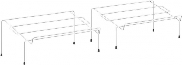 Stativ pentru pantofi Cipok 2, alb, 42x24x17 cm, set 2 bucati [2]