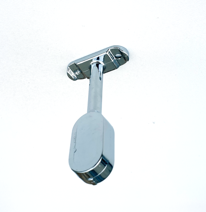 Suport lateral pentru bara haine ovala 30x15 mm [2]